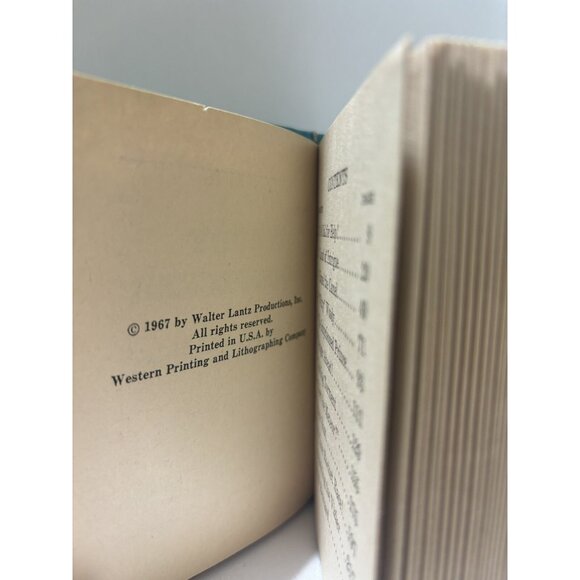 1967 Walt Disney & Walter Lantz Children’s Books - Lot of 2 Vintage - Picture 7 of 7